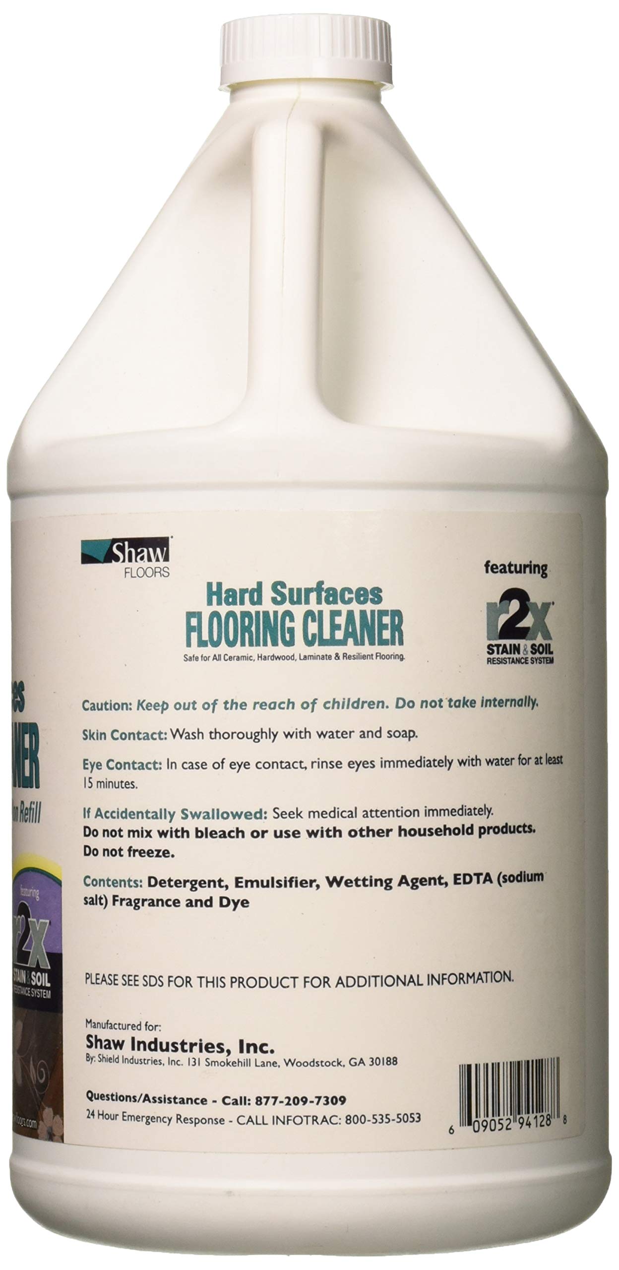 Shaw Floors R2X Green Hard Surface Flooring Cleaner Ready To Use No Need To Rinse Refill