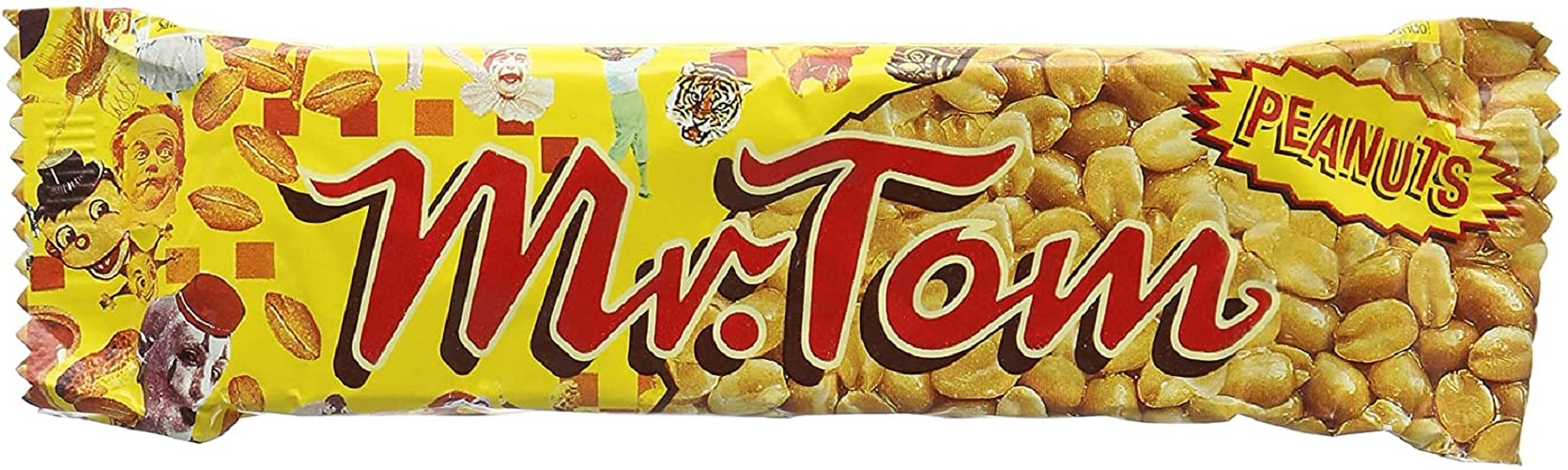 Mr Tom Peanut Bar 40 G (Pack Of 36)
