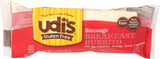Udi's Gluten Free Breakfast Burrito, Egg/Potatoes and Sausage with Cheese and Vegetables, 4.5 oz (frozen)