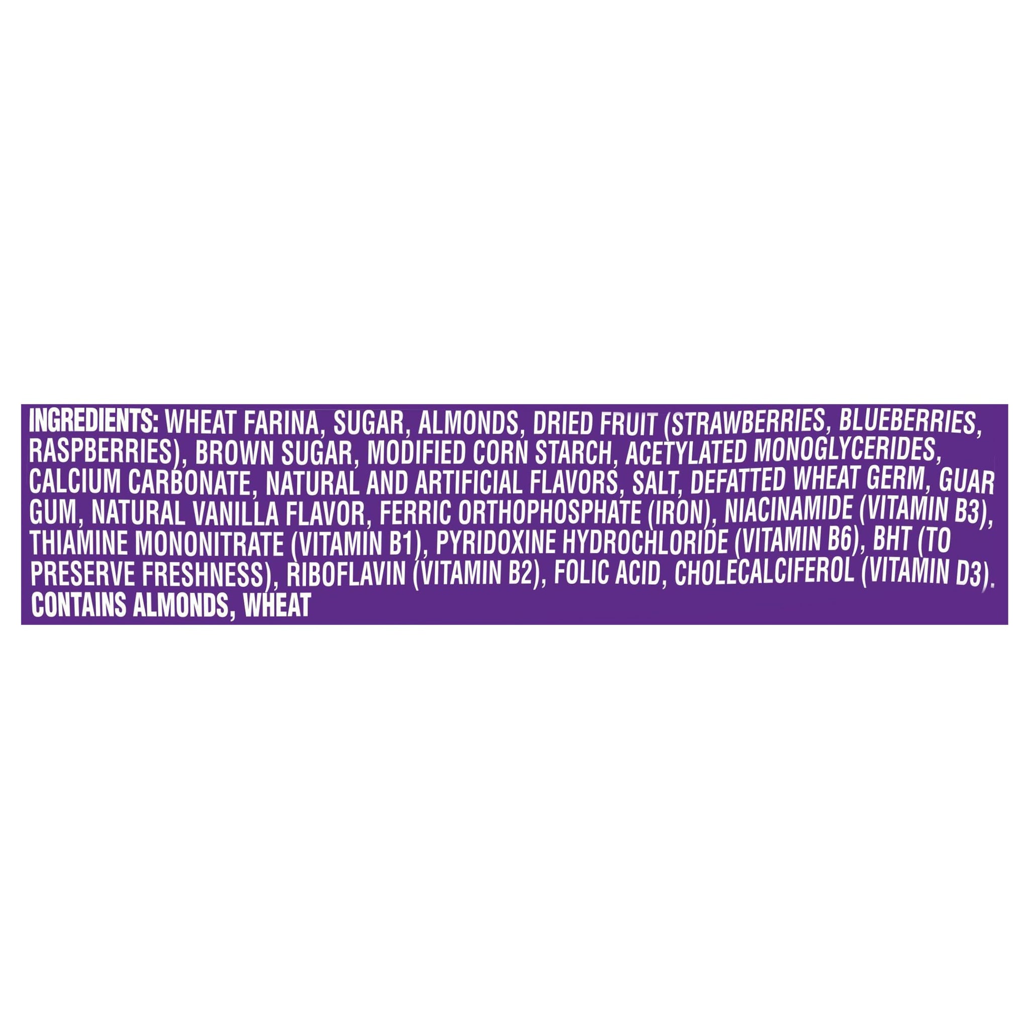 Cream of Wheat Instant Hot Cereal To-Go Cups, Mixed Berry with Almonds, 2.29 Ounce