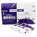 KOREA Ttadam Blueberry Juice (Blueberry) 3.52oz (100ml) per Pack, 30 Pack per Box