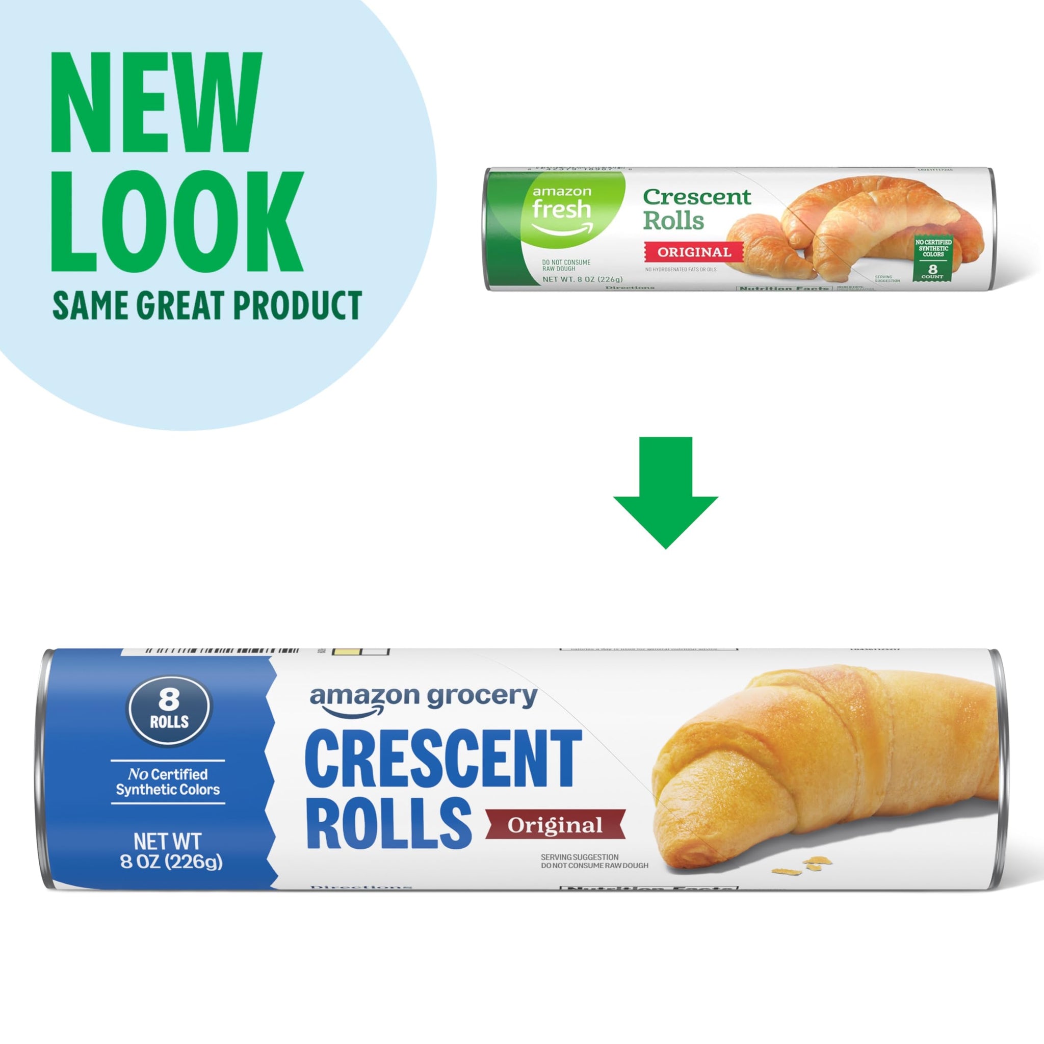 Amazon Grocery, Original Crescent Rolls, 8 Oz, 8 Ct