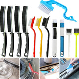 12Pcs Crevice Cleaning Brush,Small Gap Cleaning Brushes for Cleaning Bathroom,Kitchen,Window Grooves,Corners, Sinks, washbasins, Showers, faucets