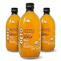 Andrea Milano Organic Apple Cider Vinegar - Raw Italian Natural Vinegar with the Mother, Unfiltered, Unpasteurized, Non-GMO, Vegan, Bulk, Glass Bottle