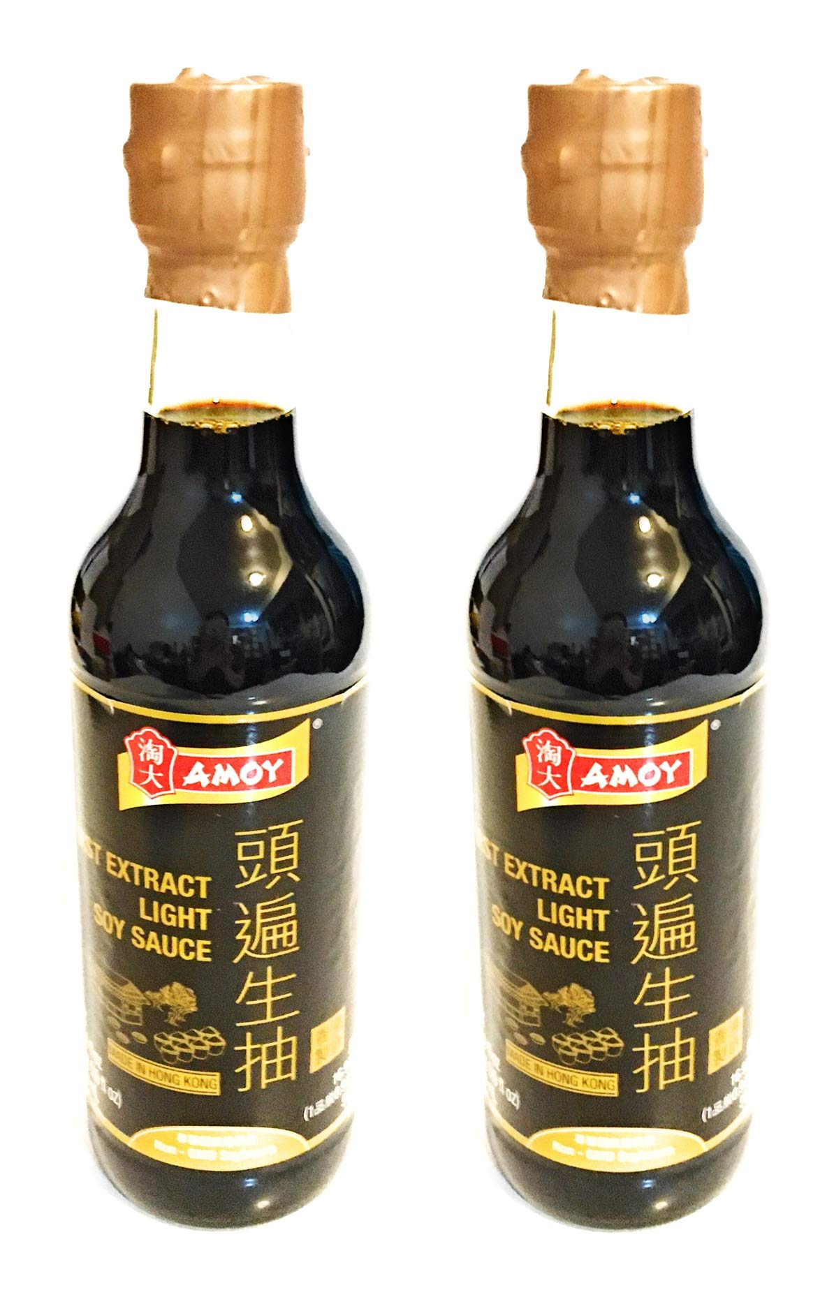 Amoy First Extract Light Soy Sauce 16.9 Fl Oz(2 Pack)
