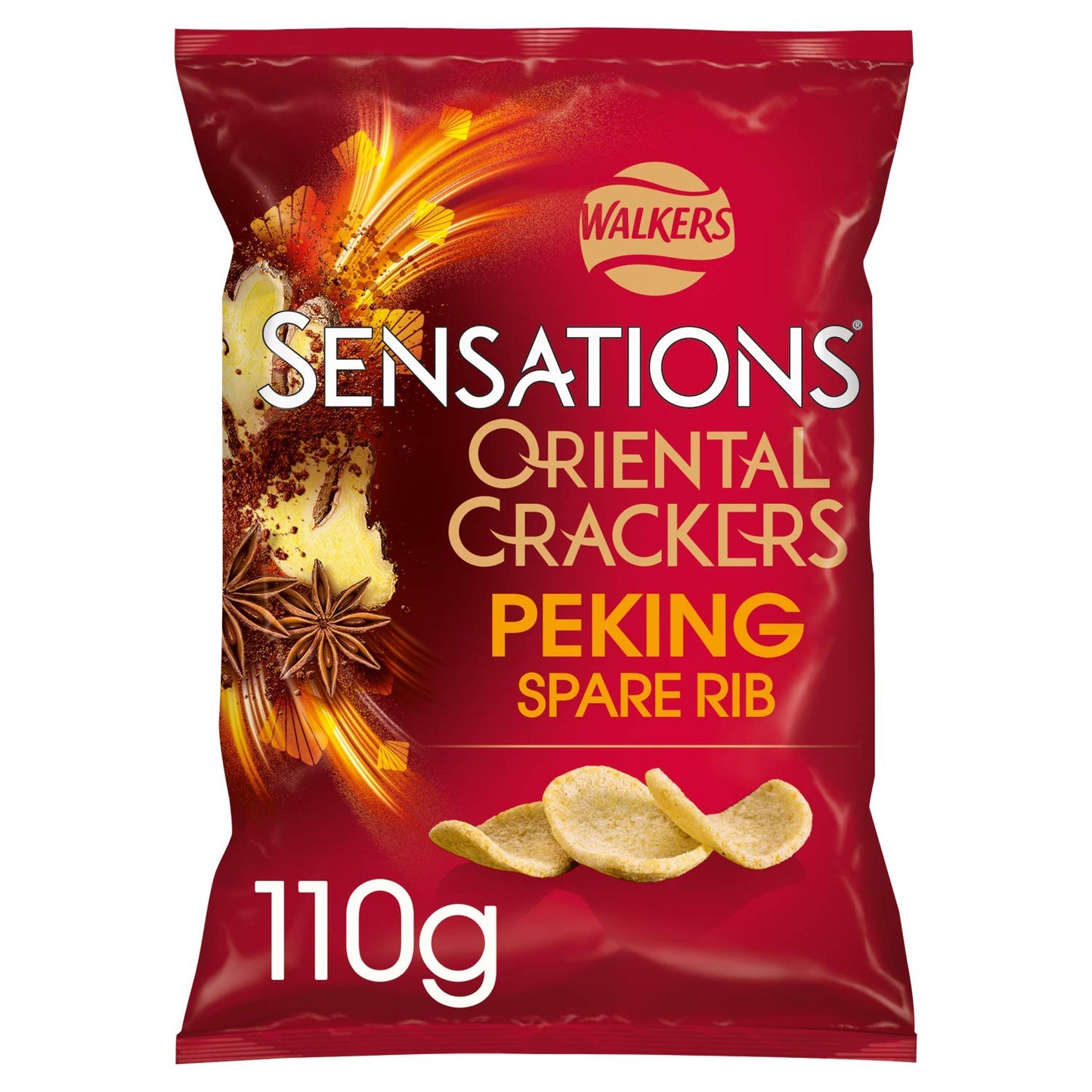 Sensations Peking Spare Rib Crackers 110g