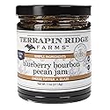 Terrapin Ridge Farms Blueberry Bourbon Pecan Jam - Sweet & Flavorful Jam with Blueberries, Pecans, Raisins, Cinnamon, and Bourbon - Perfect for Toast