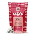 Maya Tea Prickly Pear Natural Flavor Herbal Tea Sachets, No Caffeine, Hibiscus & Chamomile Flowers with Rose Hip & Chicory Root, Pack of 20