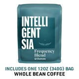 Intelligentsia Coffee, Medium Roast Whole Bean Coffee, 100% Arabica Coffee - Frequency Blend 12 Ounce Bag