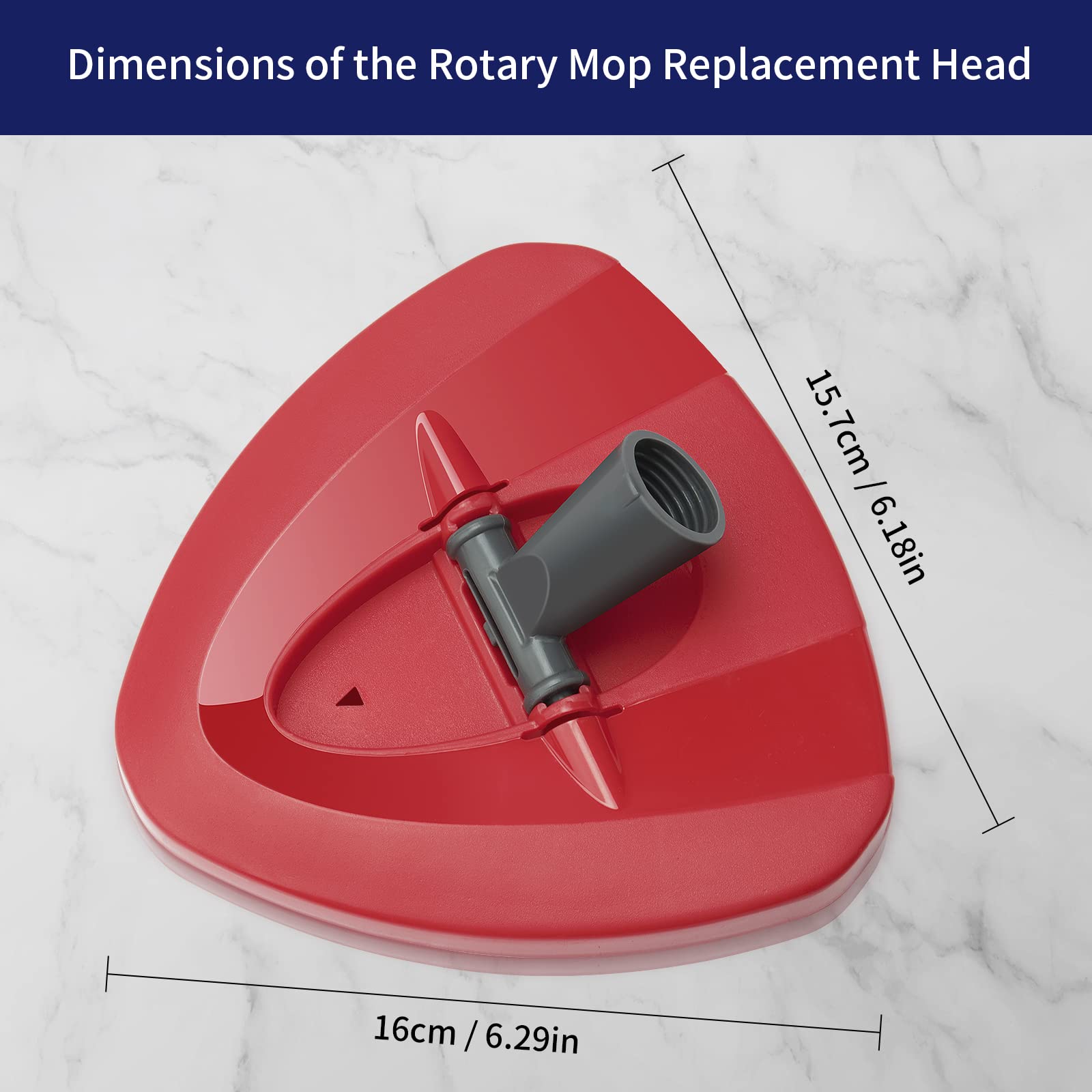 Spin Mop Replacement Base Compatible with Ocedar EasyWring 1 Tank System, Spin Mop Heads Replacements Base Compatible with O Cedar Replace Head