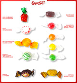 Swirleey Hard Candy Assortment - 3 lb Bulk - Old Fashioned Classic Hard Candy Mix - Assorted Flavors including Root Beer Barrels, Butterscotch
