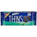 OREO Thins Mint Creme Chocolate Sandwich Cookies, Family Size, 11.78 oz