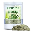 100% Natural Dried Eucalyptus Leaves, Eucalyptus Herbal Tea, Cut and Shifted, Bulk Bag (2 oz)