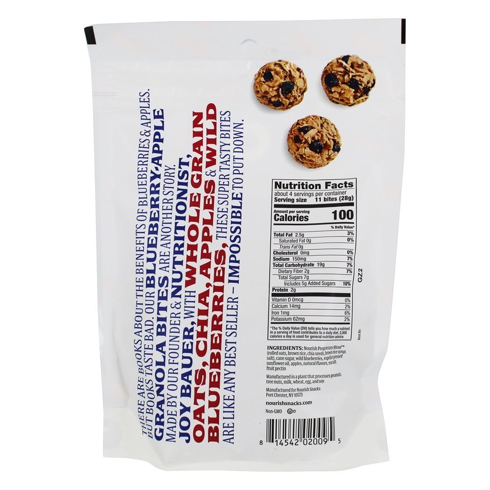Nourish Snacks Chocolate Banana Granola Bites