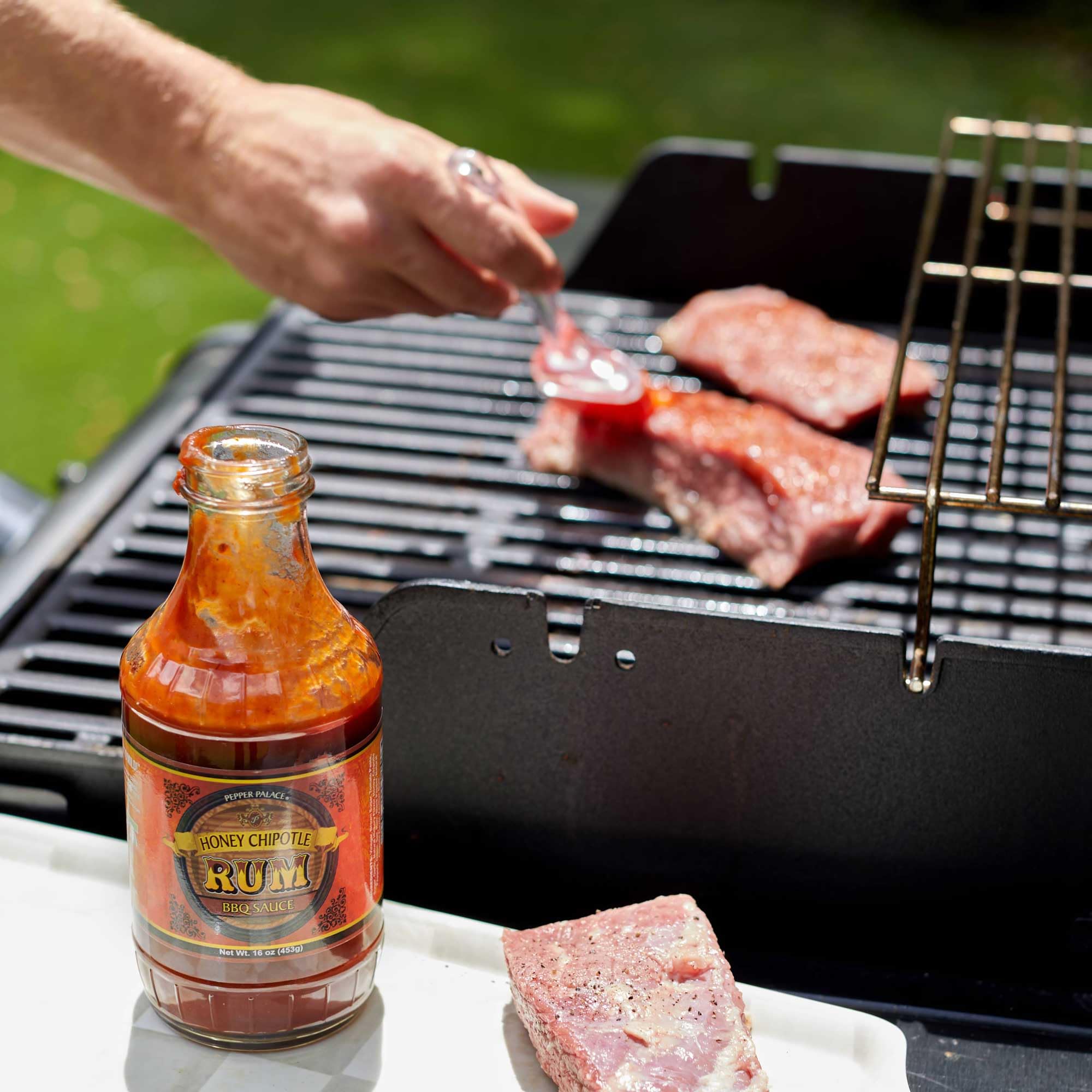 Pepper Palace Honey Chipotle Rum BBQ Sauce