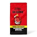 Java Factory High Caffeine Ground Coffee, Da Bomb Dark Roast, Double Caffeinated for a Bold, Strong Brew, 12 Ounce Bag, Perfect for French Press