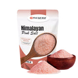 5 lbs Himalayan Pink Salt Fine Grain 100% Natural Hand-Mined Unrefined Pink Salt, Triple Spring Water Washed, Pure Flavor, 80+ Minerals.