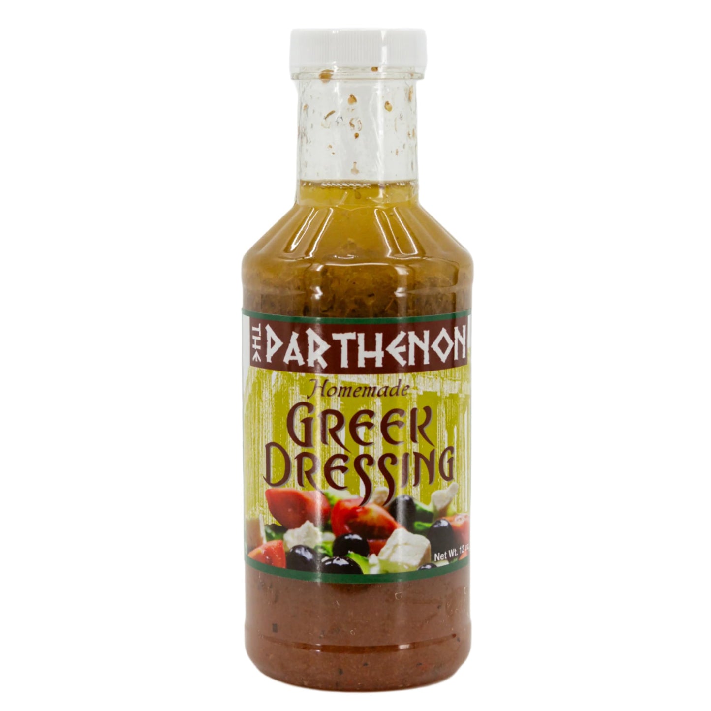 Homemade Greek Dressing | Pack of 2 | 12 oz | The Parthenon Catering