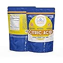 Pure Food Grade Citric Acid - 8 oz (227 g) of Premium, Multi-Use Powder for Cooking, Canning, Cleaning & More - Non-GMO, Kosher, Food-Safe - Boosts