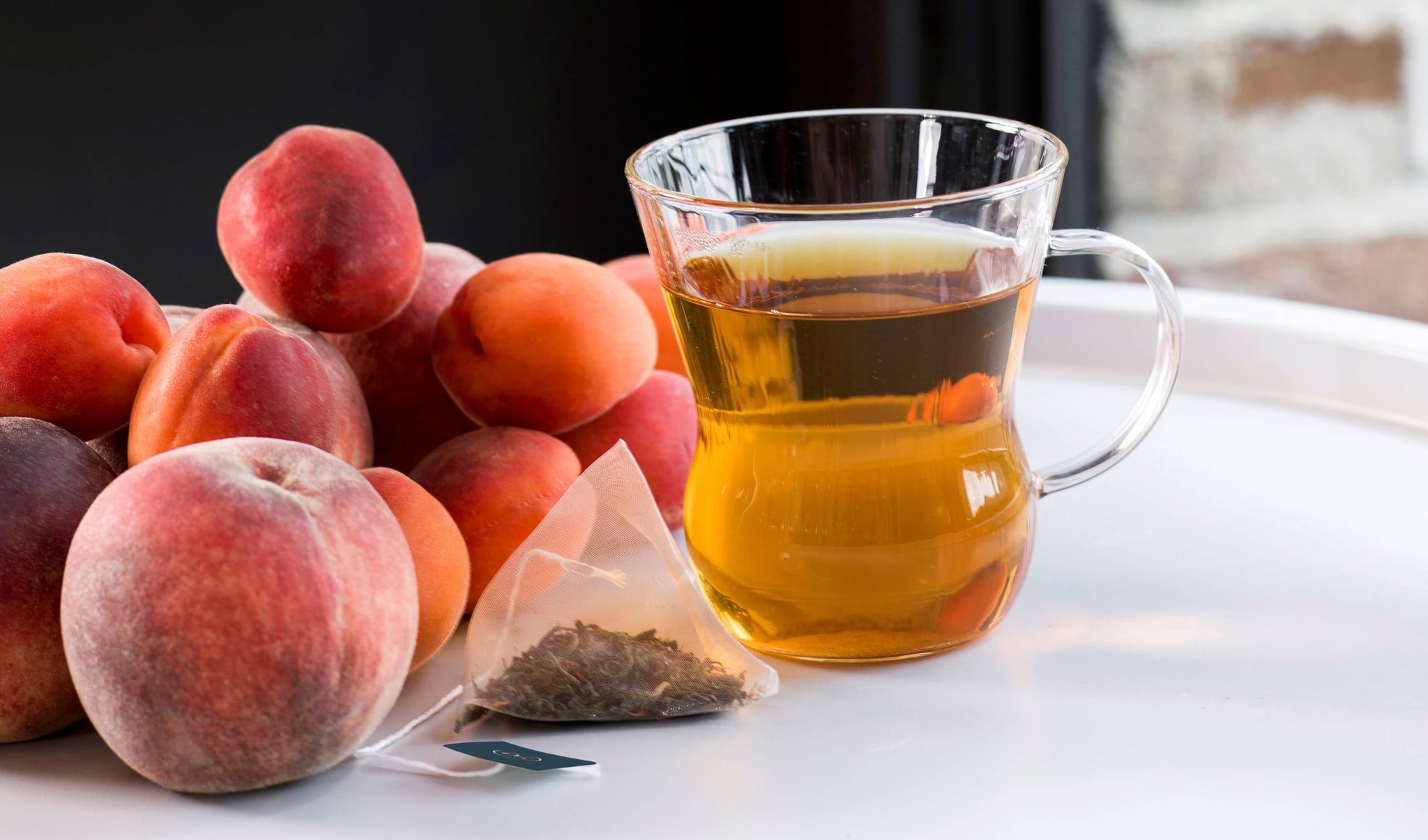 REVOLUTION TEA® Dragon Eye Oolong Tea Bags Organic [THE ORIGINAL] - INDULGE Italian Peach & Apricot Oolong Tea - Premium Dragon Tea Bags - Oolong