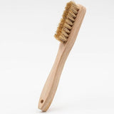 DadMode Laundry Stain Brush - Removes 25% More Stains - Beechwood Laundry Brush with Boar’s Hair Bristles - Ergonomic Handle for Clothes, Kids Messes