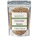 Coriander Seeds Whole, 5.3oz, Cilantra, Coriander for Cooking, Pickling Spice, Canning, Biltong, Cornbeef Brisket, Corriander Tea, AKA Dhania