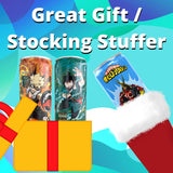 My Hero Academia Energy Drinks (3 Pack) Plus Ultra (All Might) , One For All (Deku), Ignite (Bakugo) with 2 Gosutoys Stickers