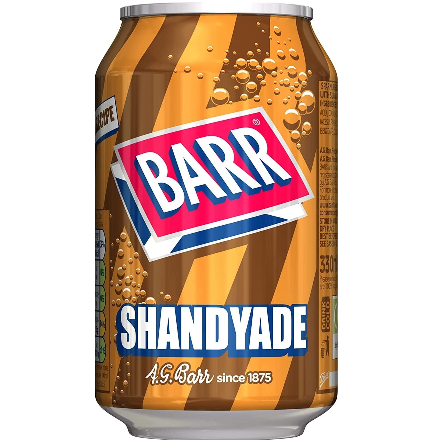 Barrs Shandyade 330ml (Pack of 6)