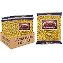 Pasta Santa Lucia Fusilli, Pack Of 10 (16 Oz Each), Authentic Italian Corkscrew Rotini, 100% Durum Wheat For Pasta Salad, Pesto, & Thick Sauces