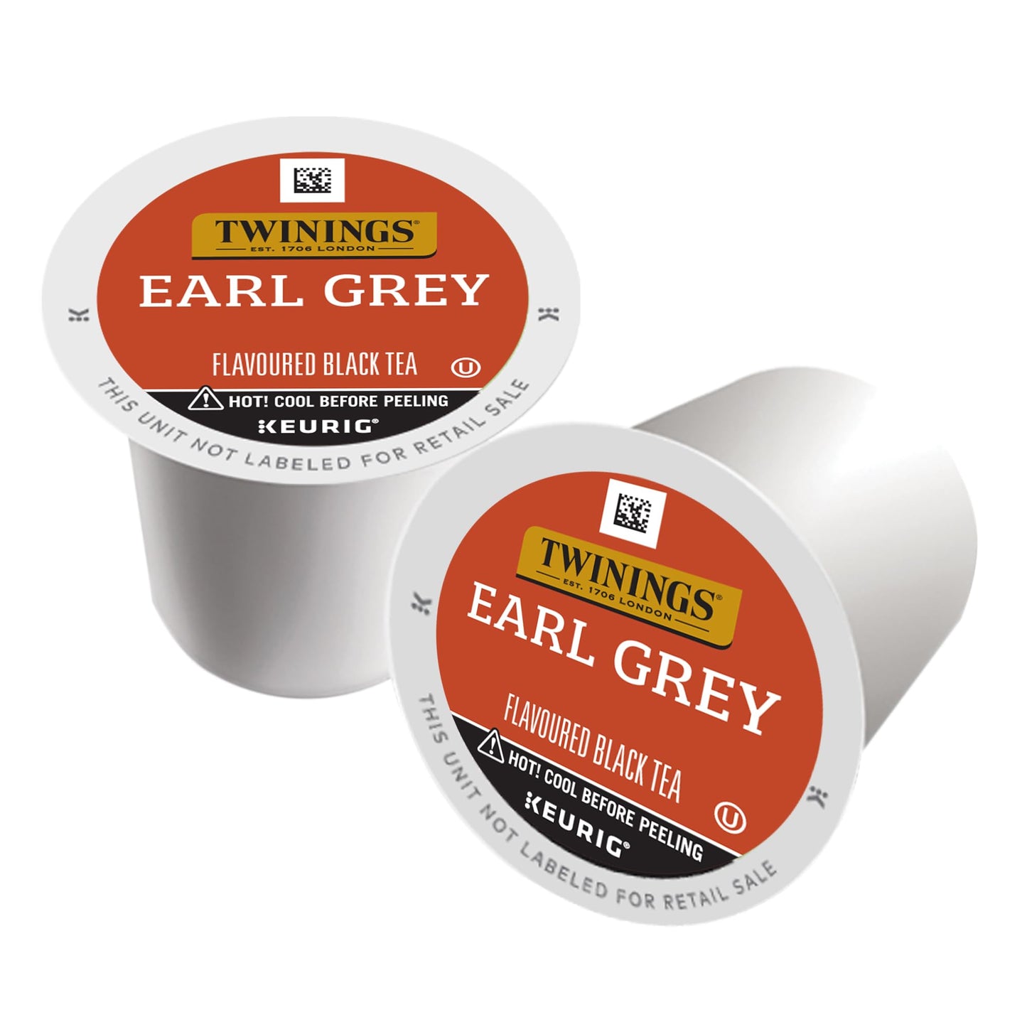 Twinings Earl Grey Black Tea K-Cup Pods for Keurig, 24 Count (Pack of 2), Flavoured with Citrus and Bergamot, Caffeinated, Enjoy Hot or Iced
