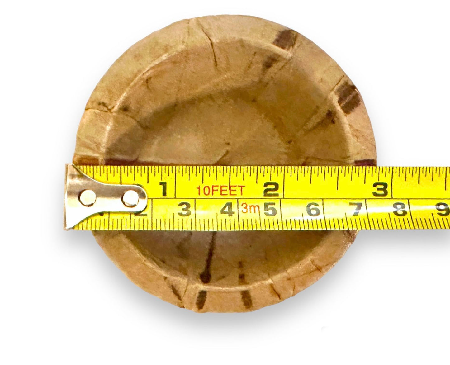 Foliumware Single Use Sal Leaf Bowls (2.9 inch, 50/pack) | Zero Waste, Biodegradable, Backyard Compostable | For Parties, Picnics, BBQ’s, Weddings