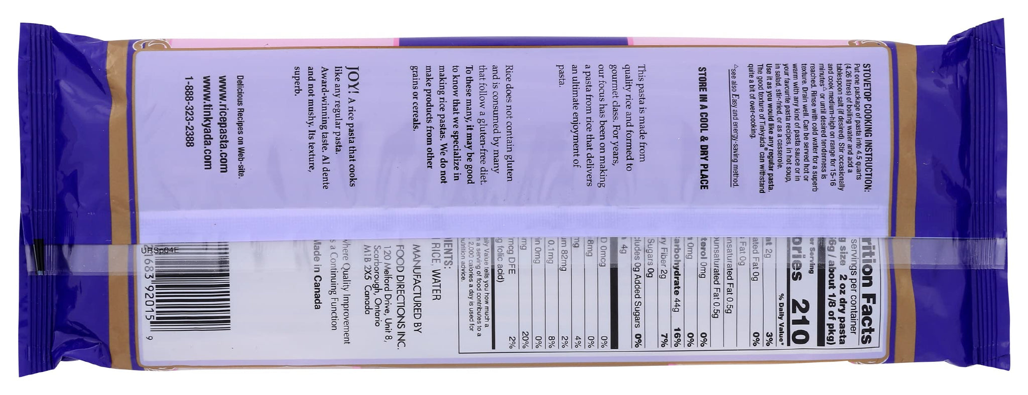 Tinkyada Brown Rice Spaghetti - Case of 12 - 16 oz
