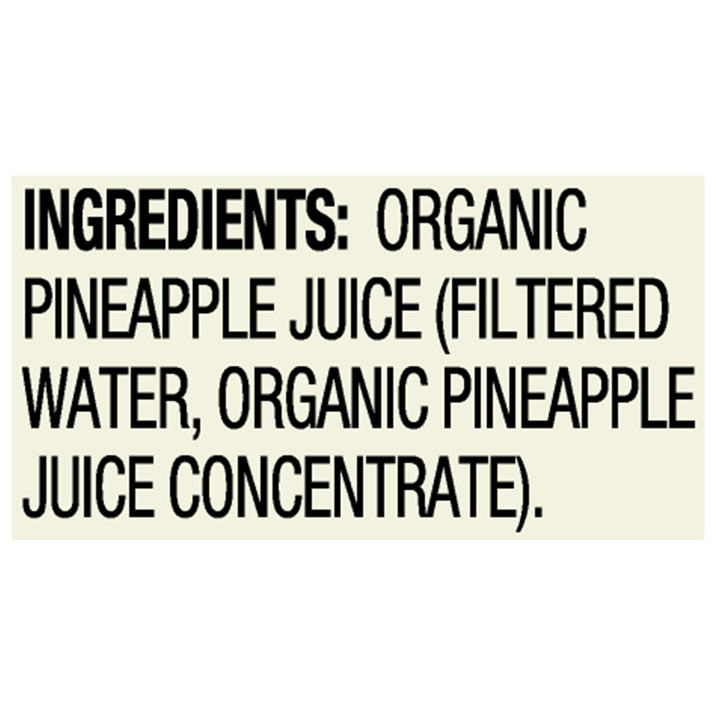 R.W. Knudsen Organic Just Pineapple Juice, 32 Ounces