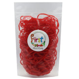 FirstChoiceCandy Juicy Licorice Laces Candy (2 Pound (Pack of 1), Red Strawberry)