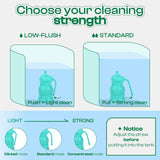 PurityNest Toilet Bowl Cleaners, Automatic Long-Lasting Tank Cleaner Bottles with Light Fresh Scent, Easy to Use for Home & Office Cleaning, Blue