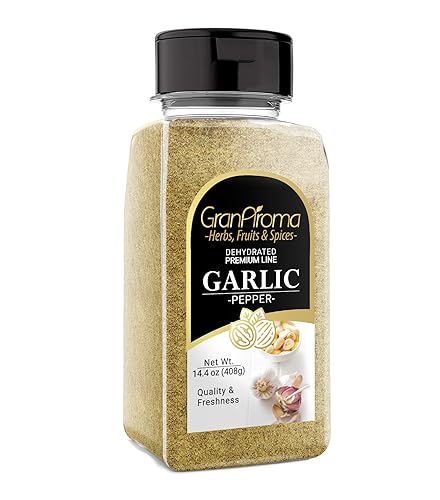 GranAroma Garlic Pepper, 14.4 oz, Seasoning Blend, Soups & Sauces, Aromatic