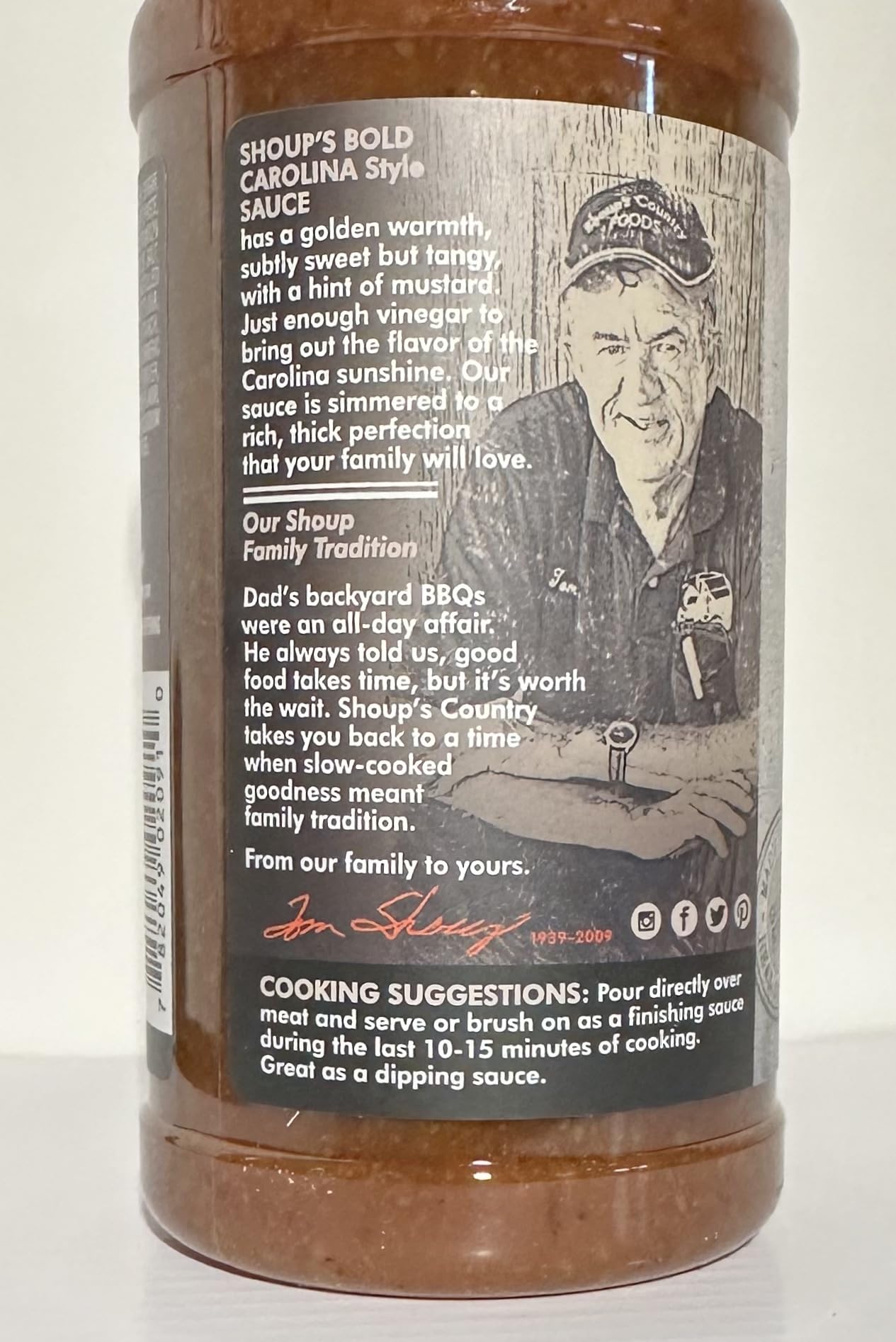 Shoup's Carolina Gold BBQ Sauce