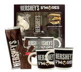 2025 S’mores Holiday Mug Gift Bundle - 2 Festive Mugs with Graham Crackers, Marshmallows & Chocolate Bar - Christmas Hot Cocoa Set