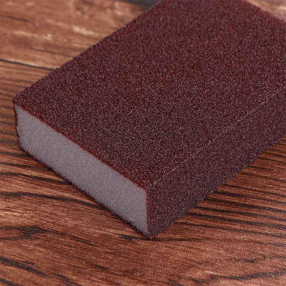 5 Pcs Cleaning Sponge Brush, Durable Thick Carborundum Washing Sponge Brush Household Cleaning Tools Kitchen Bathroom Supplies