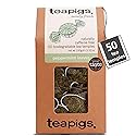Teapigs Peppermint Leaves Tea Bags Made With Whole Tea Leaves, Natural Ingredients, Non-GMO, Caffeine-Free - 50 Count (1 Pack of 50 Teabags)