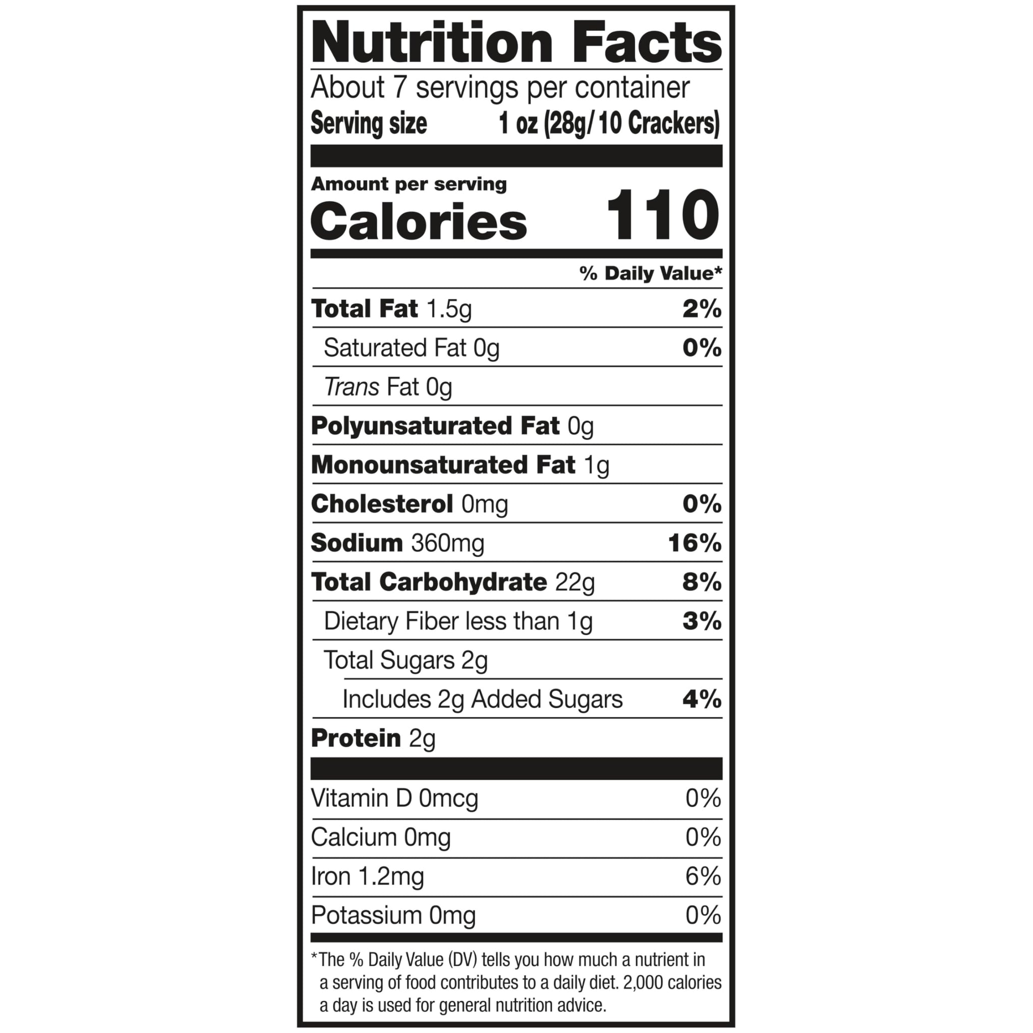 Snack Factory Pretzel Crisps, Sea Salt & Cracked Pepper, 7.2 Oz