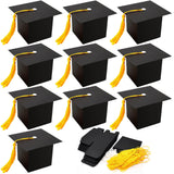 INKNOTE 32 Pcs Graduation cap gift box Graduation party favors mini cap candy boxes Class of 2026 Grad hat favor boxes for Graduation party decoration