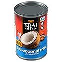 Thai Kitchen Unsweetened Lite Coconut Milk, 13.66 fl oz (Pack of 12)