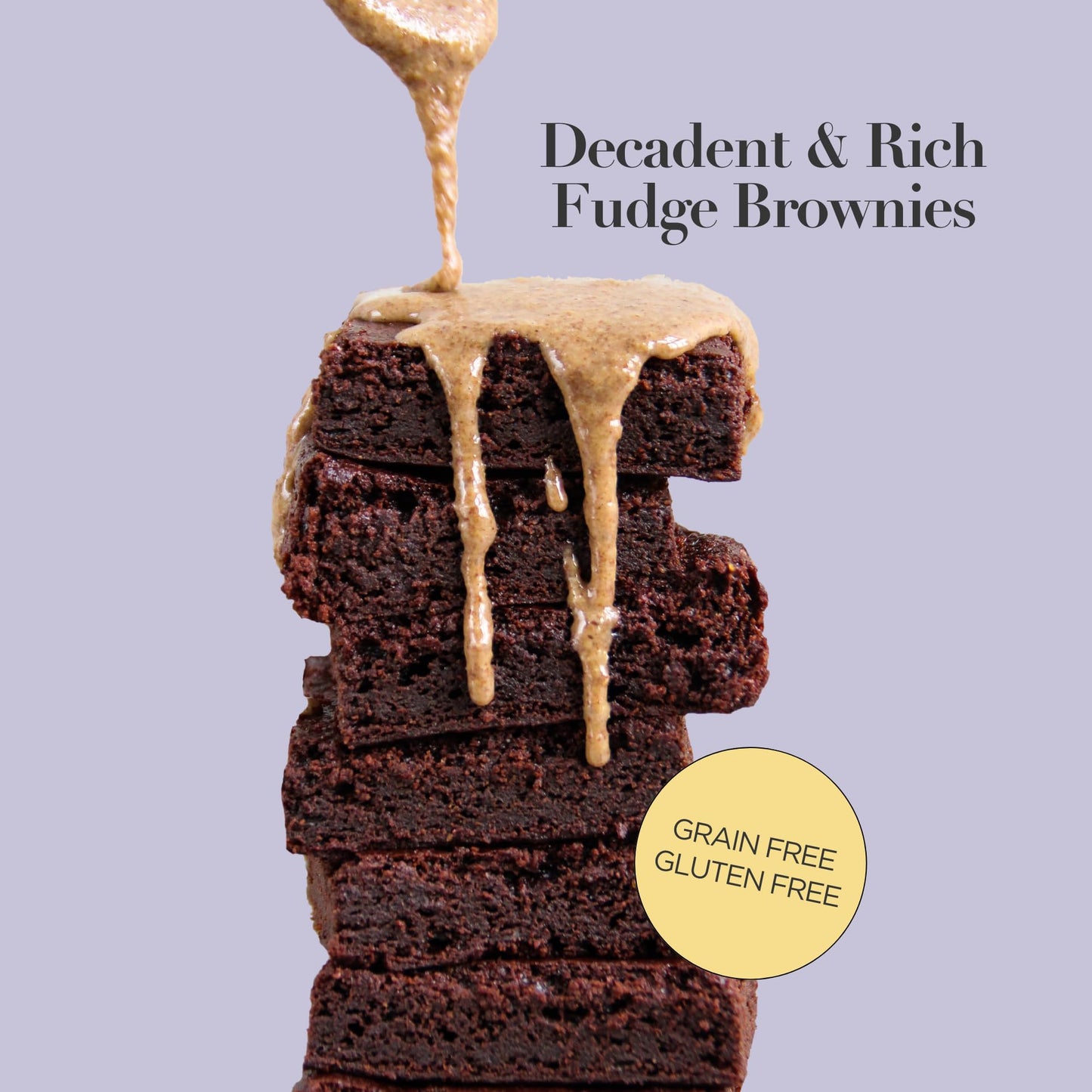 Stellar Eats Grain?Free Fudge Brownie Baking Mix | Gluten?Free, Dairy?Free, Plant?Based, Paleo?Friendly, Naturally Sweetened with Coconut Sugar | Almond Flour-Based | 10.4 oz | 1 Pack