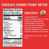 simplyFUEL Whole-Food Protein Balls (Peanut Butter Chocolate Coconut Fusion) - 8 g High-Protein, Gluten-Free, Healthy Snack for Adults & Kids - 9.6 oz