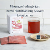 Rishi Organic Bergamot Rose Tea Sachets, 15 CT