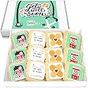 Get Well Soon Cookies Gift Basket | Individually Wrapped 12 Pack | Decorated Cookie Feel Better After Surgery or Broken Arm Leg for Men Women and Kids