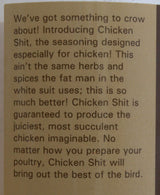 Chicken Shit Poultry Seasoning