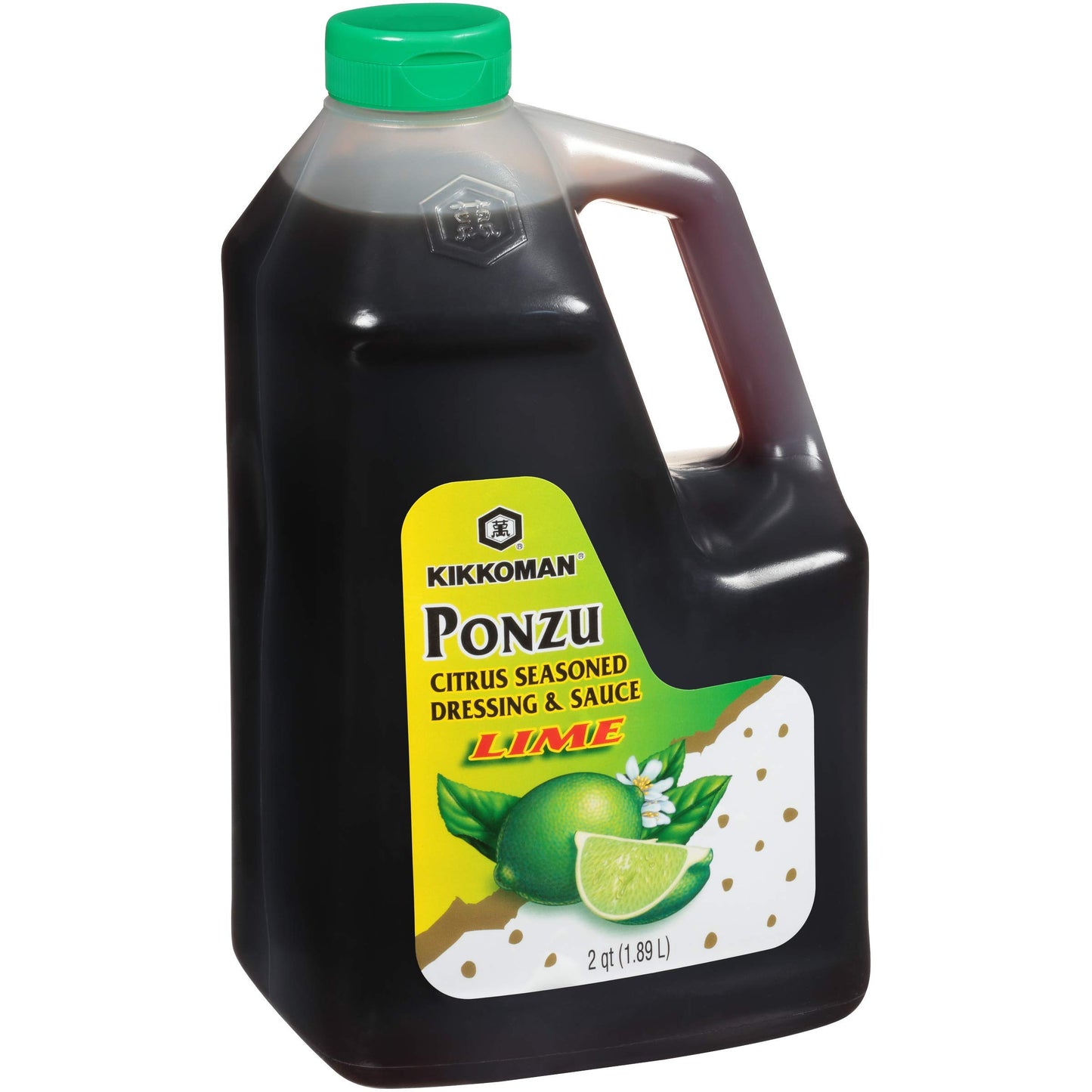 Kikkoman Ponzu Lime Plastic FS Bottle, 64 Fl Oz