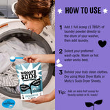 Molly's Suds Original Laundry Detergent Powder | Clean Laundry Detergent Powder for Sensitive Skin | Simple, Effective Ingredients, Stain Fighting |